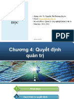 Chuong 4-Quuyet dinh quan tri