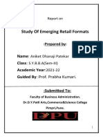 Study of Emerging Retail Formats: Name: Class: Academic Year: Guided By: Prof. Prabha Kumari.:Submitted To
