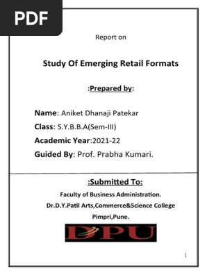MARKETING REPORT