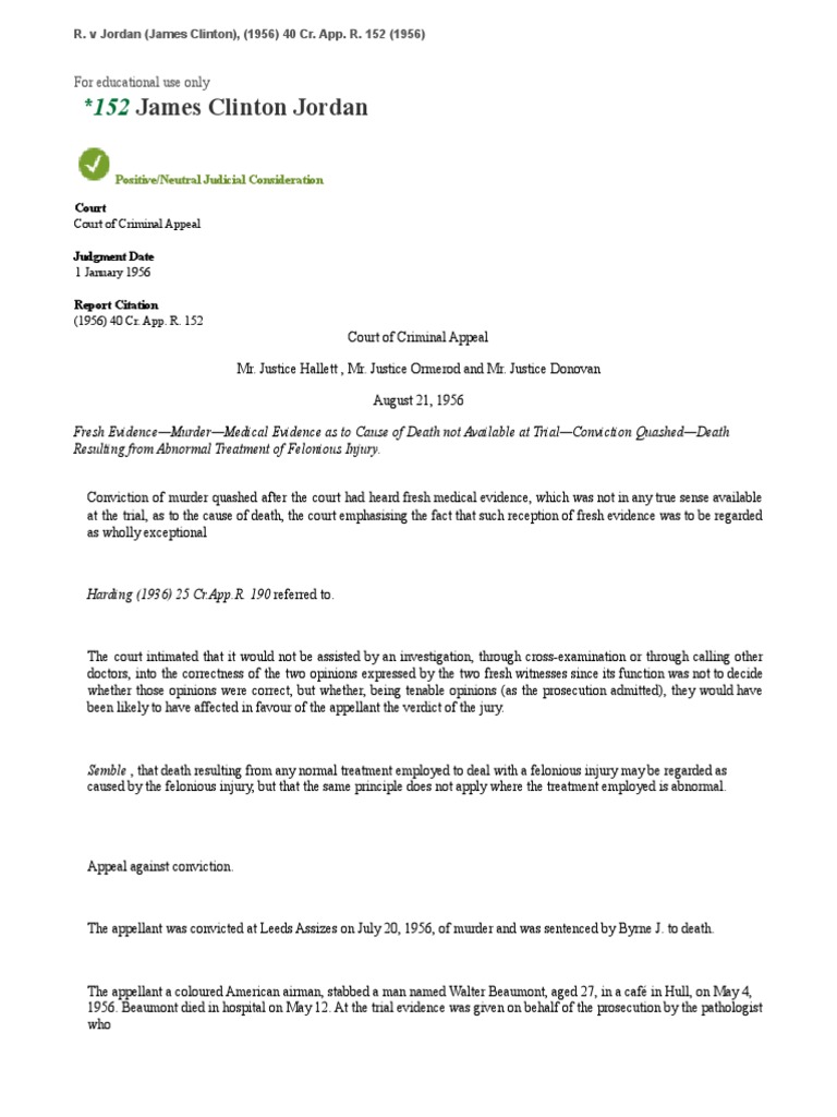 R V Jordan (James Clinton) PDF