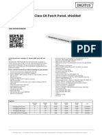 DIGITUS CAT 6A, Class EA Patch Panel, Shielded: DN-91624S-EA EAN 4016032288428