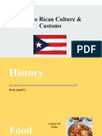 Puerto Rican Culture Customs