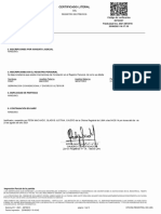 Certificado Literal Costanera 2532 - Rino