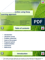 Plant Disease Detection Using Deep Learning Approach: Project phase-II Presentation On