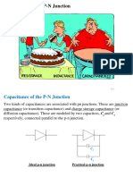 Capacitance of The P-N Junction