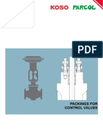 Control Valve Packing