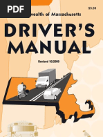 Driver'S Manual: Commonwealth of Massachusetts