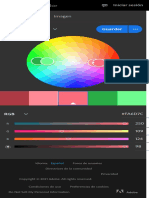 Rueda de Colores, Un Generador de Paletas de Colores Adobe Color