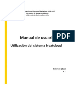 Manual Usuarios Nextcloud
