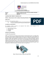 Lab Sheet Metrodology