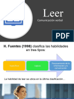 Actividad - Habilidad de Lectura (Leer) en Grupo