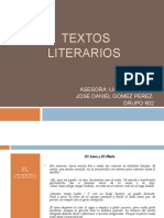 CUADRO DE  TEXTOS