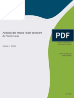 Análisis Del Marco Fiscal Petrolero de Venezuela