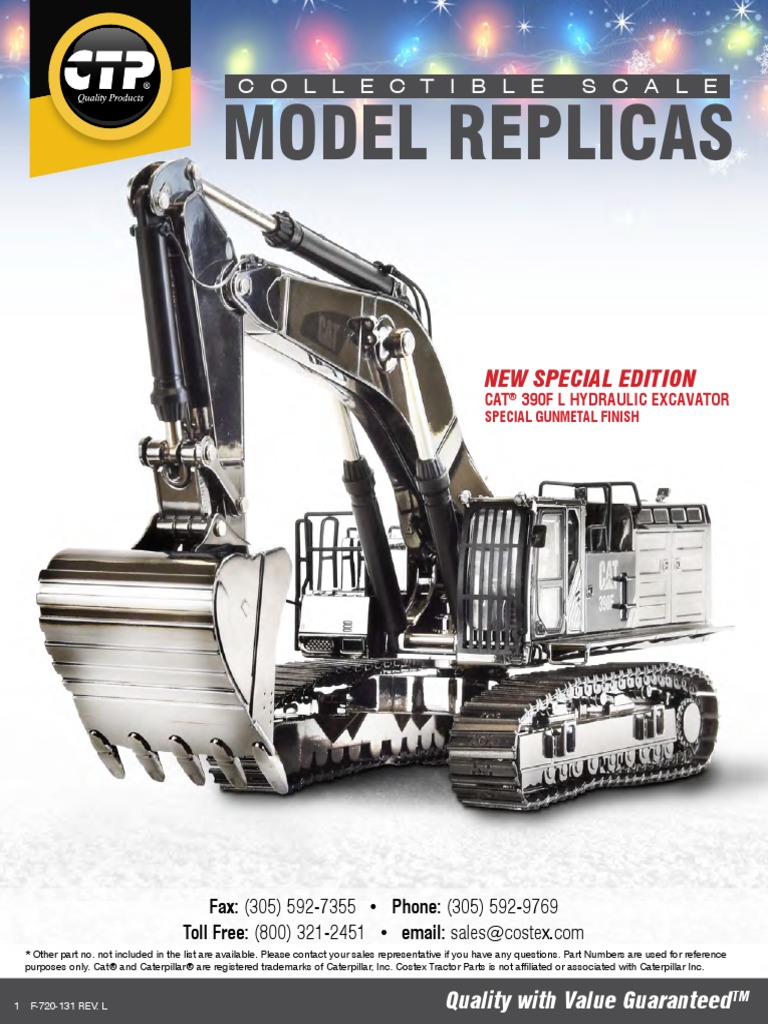 Model Replicas: Collectible Scale | PDF | Loader (Equipment) | Tractor