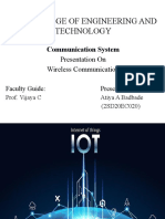 SDM College of Engineering and Technology: Communication System