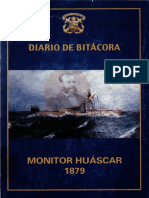 Diario Bitacora Monitor Huascar 1879