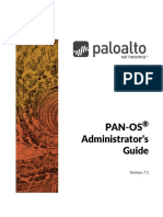 Pan Os Administrator's Guide: Firewall Administration