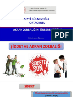 Akran Zorbalığını Önleme Eğitimi