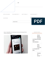 Cara Menyimpan Halaman Web Menjadi PDF Di Android