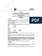 B.Mat: Schedule of National Sit-Down Progressive Evaluation Tests (Pet) Our Two-Year Elite Postal Course IIT-JEE, 2012