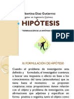 PARA FORMULACION DE HIPOTESIS