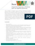 Atencion Integral de Urgencias A Victimas de Ataque Con Agentes Quimicos