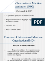 Role of IMO in International Shipping