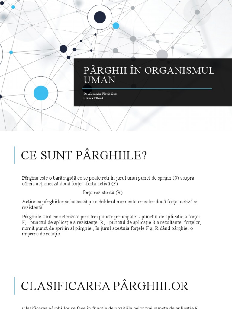 Pârghii În Organismul Uman | PDF