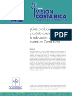 COSTA RICA INFORME EDUCACION