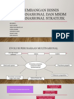 Perkembangan Bisnis Internasional Dan MSDM Internasional Stratejik