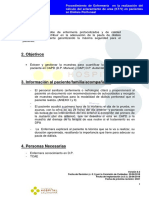 P. 094 - Procedimiento de Enfermería para La Realización Del Cálculo Del Aclaramiento de Urea KT-V en Paciente en Dialisis Peritoneal