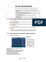 Manual Operação X200G - 100G-Inserção de Comentários PDF