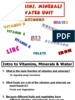 Foods I Vitamins and Minerals