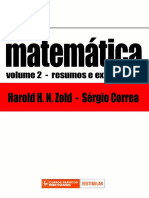 Matemática Nova Cultural Volume 2 Resumos e Exercícios