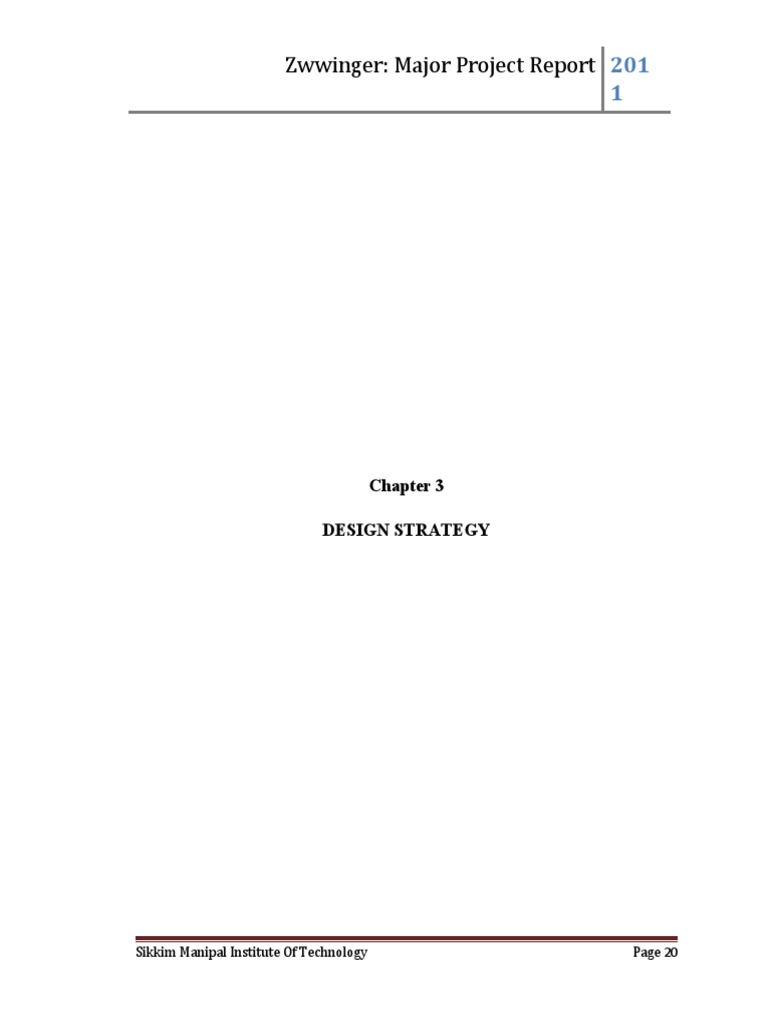 Zwwinger Project Report: Design Strategy | PDF | Conceptual Model ...