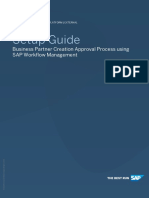 Business Partner Creation Approval Process - Setup Guide