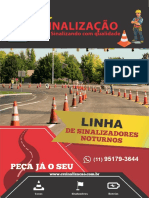 CR Sinalização - Linha de Sinalizadores