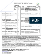 Cronograma de Evaluaciones Abril - Mayo 2022 - 2do Año "A"