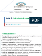 Fundamentos da Comunicação: Introdução aos Conceitos Básicos