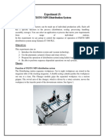 Figure 1: FESTO MPS Distribution System