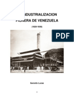 La industrialización pionera de Venezuela (1820-1936