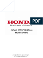 Curvas de Rendimiento Motobombas Honda - 3