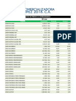 Lista de Precio C-E Porcionado