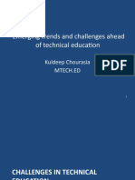 Emerging Trends and Challenges in Technical Education