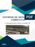 Formato Informe de Monitoreo Ambiental Camaronera