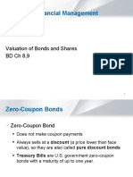 Valuation of Bonds and Shares BD CH 8,9