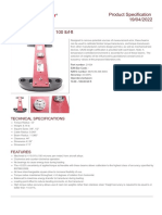 Product Specification 19/04/2022: Technical Specifications