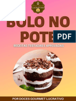 Receitas de bolos no pote