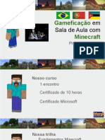 Gameficação em sala de aula com Minecraft