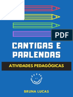 CANTIGAS - Parlendas Atividades Pedagógicas